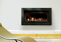 Escea IB850 Black Fireplace